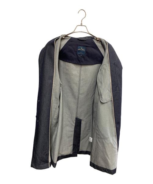 BROOKS BROTHERS（ブルックスブラザーズ）BROOKS BROTHERS (ブルックスブラザーズ) BROOKS BROTHERS　インディゴ　ロングコート インディゴ サイズ:SIZE Mの古着・服飾アイテム