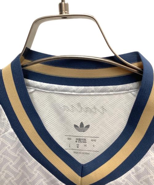 adidas（アディダス）adidas (アディダス) adidas　グレー　イタリア代表　スポーツウェア グレー サイズ:SIZE Lの古着・服飾アイテム