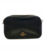 COACHコーチ）の古着「COACH　ブラック　ショルダーバッグ」｜ブラック