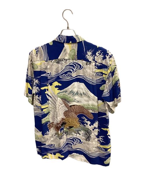 Sun Surf（サンサーフ）Sun Surf (サンサーフ) Sun Surf　ブルー　kalakaua　アロハシャツ ブルー サイズ:SIZE Mの古着・服飾アイテム