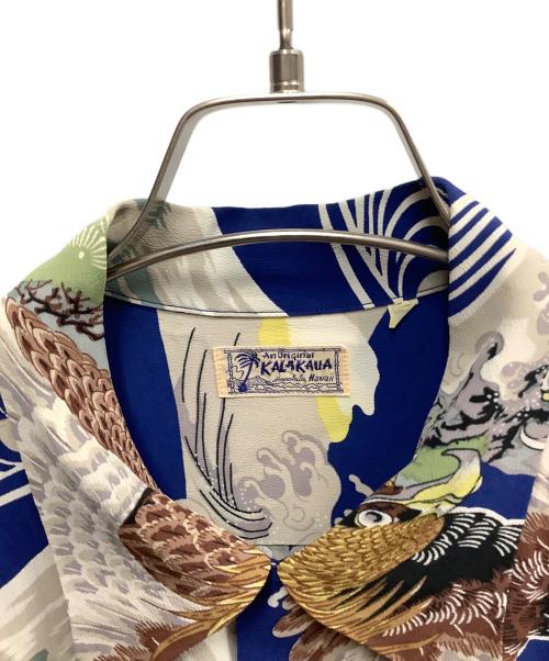 Sun Surf（サンサーフ）Sun Surf (サンサーフ) Sun Surf　ブルー　kalakaua　アロハシャツ ブルー サイズ:SIZE Mの古着・服飾アイテム