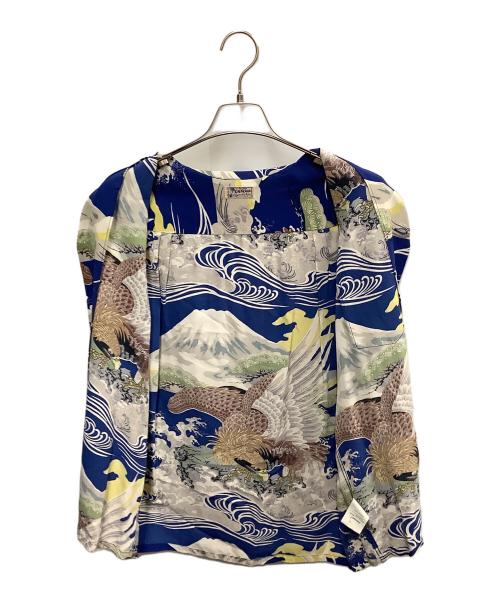 Sun Surf（サンサーフ）Sun Surf (サンサーフ) Sun Surf　ブルー　kalakaua　アロハシャツ ブルー サイズ:SIZE Mの古着・服飾アイテム