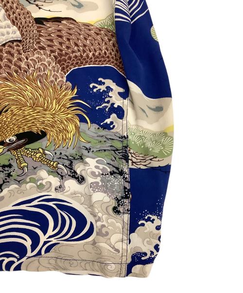 Sun Surf（サンサーフ）Sun Surf (サンサーフ) Sun Surf　ブルー　kalakaua　アロハシャツ ブルー サイズ:SIZE Mの古着・服飾アイテム