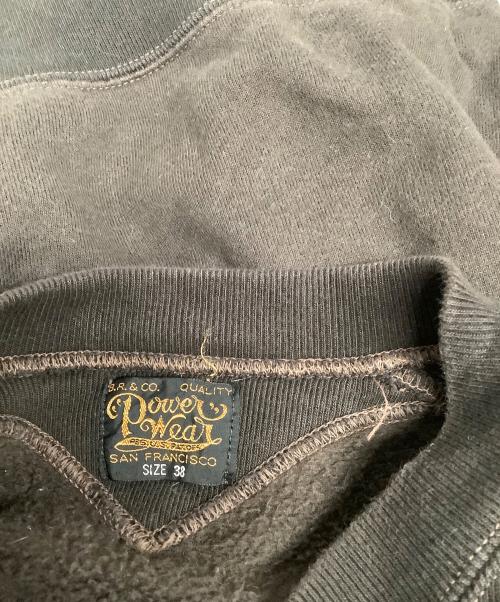 POWER WEAR（パワーウェア）POWER WEAR (パワーウェア) POWER WEAR　ブラウン　スウェット ブラウン サイズ:SIZE 38の古着・服飾アイテム