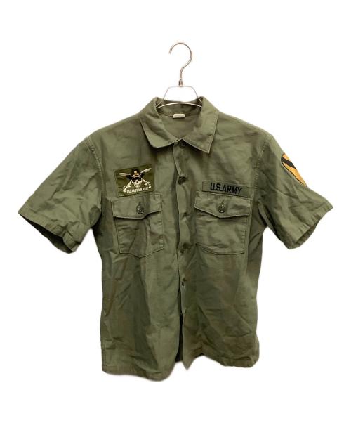 TOYS MCCOY（トイズマッコイ）TOYS MCCOY (トイズマッコイ) TOYS McCOY オリーブ ミリタリーシャツ オリーブ サイズ:不明の古着・服飾アイテム