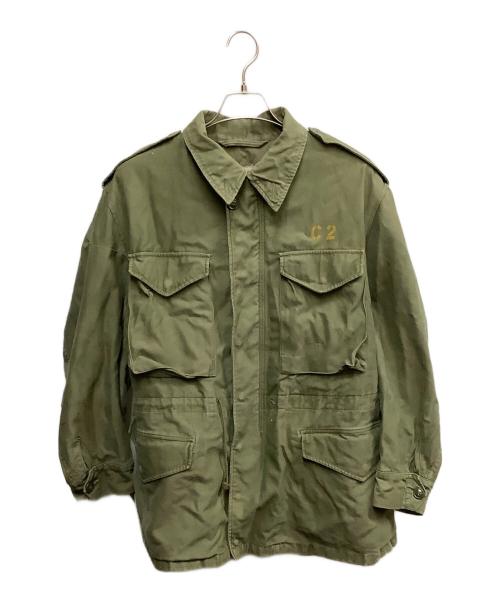 -（-）- (-) M-51 FIELD JACKET オリーブ サイズ:不明の古着・服飾アイテム