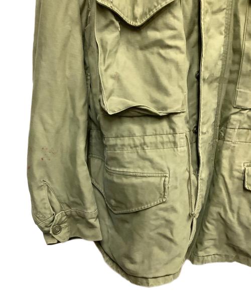 -（-）- (-) M-51 FIELD JACKET オリーブ サイズ:不明の古着・服飾アイテム