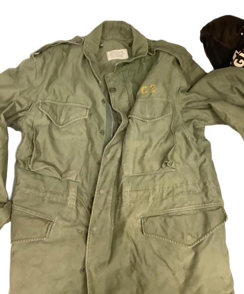 -（-）- (-) M-51 FIELD JACKET オリーブ サイズ:不明の古着・服飾アイテム