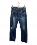 LEVI'Sリーバイス）の古着「LEVI'S　インディゴ　ビッグE前期 日本製復刻 　デニムパンツ」｜インディゴ