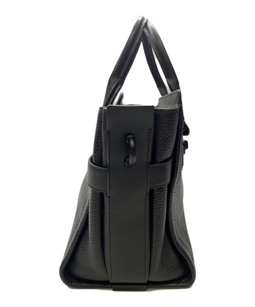 COACH（コーチ）COACH (コーチ) COACH　	スワッガー　ブラック　ハンドバッグ ブラックの古着・服飾アイテム