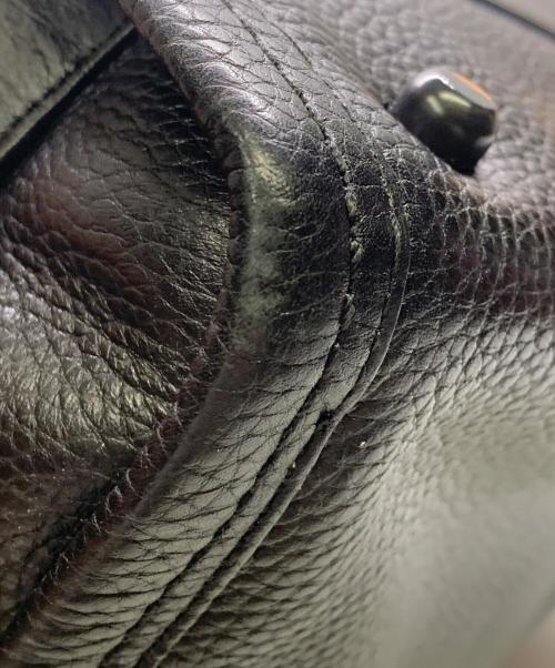 COACH（コーチ）COACH (コーチ) COACH　	スワッガー　ブラック　ハンドバッグ ブラックの古着・服飾アイテム