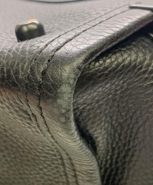 COACH（コーチ）COACH (コーチ) COACH　	スワッガー　ブラック　ハンドバッグ ブラックの古着・服飾アイテム