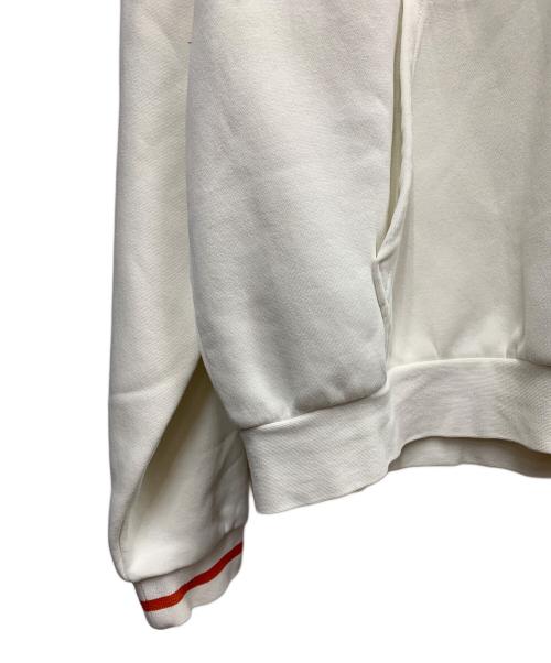 adidas（アディダス）adidas (アディダス) adidas　ホワイト　ハーフジップスウェット ホワイト サイズ:SIZE XLの古着・服飾アイテム
