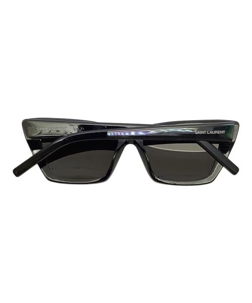 Saint Laurent Paris（サンローランパリ）Saint Laurent Paris (サンローランパリ) Saint Laurent Paris　ブラック　サングラス ブラックの古着・服飾アイテム