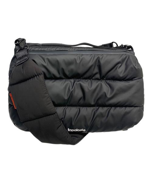 TOPOLOGIE（トポロジー）TOPOLOGIE (トポロジー) Topologie　ブラック　ショルダーバッグ ブラックの古着・服飾アイテム