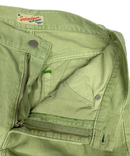 Spick and Span（スピック＆スパン）Spick and Span (スピック＆スパン) Spick and Span　黄緑　コーデュロイパンツ 黄緑 サイズ:SIZE 40 未使用品の古着・服飾アイテム
