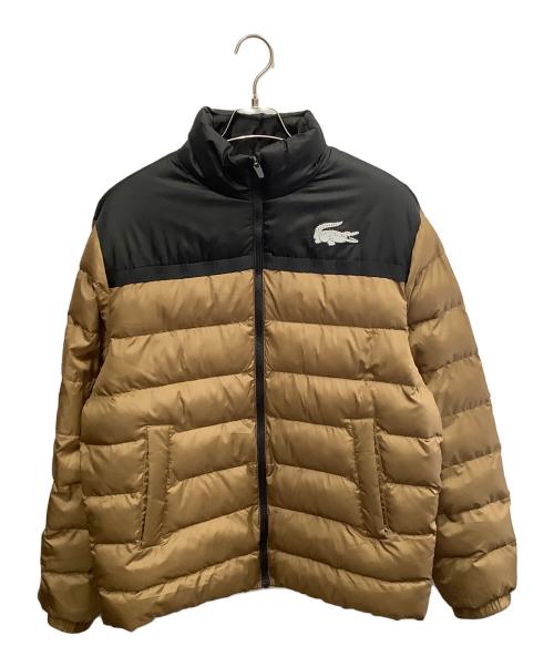 LACOSTE SPORT（ラコステスポーツ）LACOSTE SPORT (ラコステスポーツ) LACOSTE SPORT　ベージュ　中綿ジャケット ベージュ サイズ:MLサイズの古着・服飾アイテム