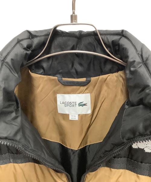 LACOSTE SPORT（ラコステスポーツ）LACOSTE SPORT (ラコステスポーツ) LACOSTE SPORT　ベージュ　中綿ジャケット ベージュ サイズ:MLサイズの古着・服飾アイテム