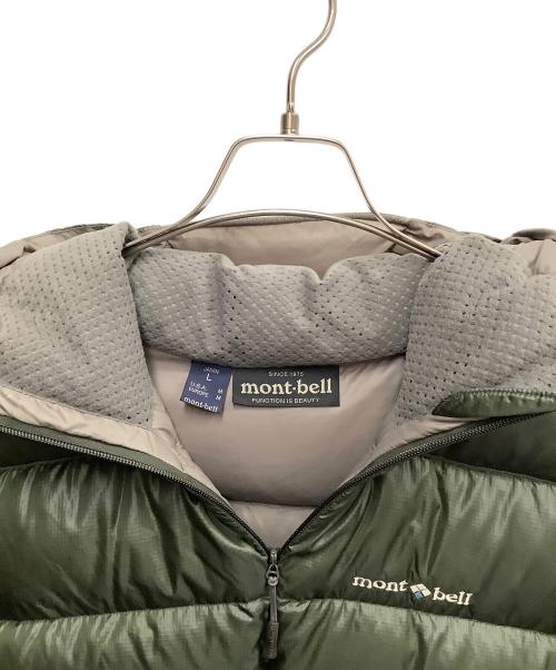 mont-bell（モンベル）mont-bell (モンベル) mont-bell　オリーブ　ダウンジャケット オリーブ サイズ:SIZE Lの古着・服飾アイテム