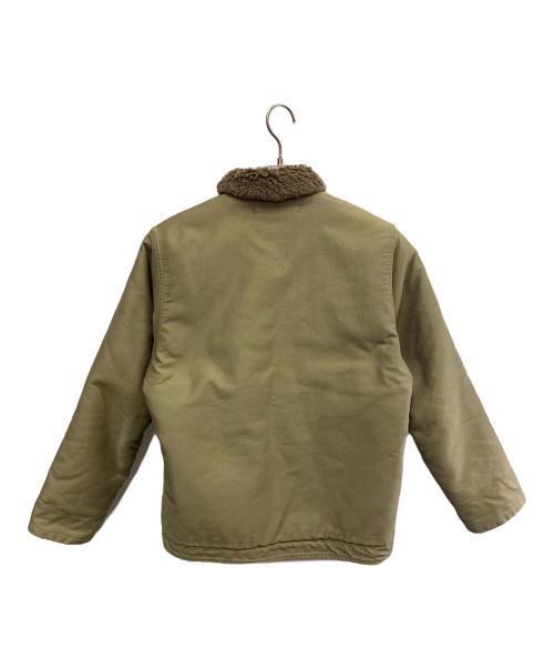 Stevenson Overall Co.（スティーブンソンオーバーオール）Stevenson Overall Co. (スティーブンソンオーバーオール) Stevenson Overall Co.　カーキ　デッキジャケット カーキ サイズ:SIZE 38の古着・服飾アイテム