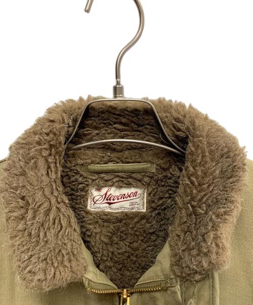 Stevenson Overall Co.（スティーブンソンオーバーオール）Stevenson Overall Co. (スティーブンソンオーバーオール) Stevenson Overall Co.　カーキ　デッキジャケット カーキ サイズ:SIZE 38の古着・服飾アイテム