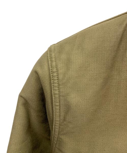 Stevenson Overall Co.（スティーブンソンオーバーオール）Stevenson Overall Co. (スティーブンソンオーバーオール) Stevenson Overall Co.　カーキ　デッキジャケット カーキ サイズ:SIZE 38の古着・服飾アイテム