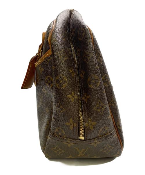 LOUIS VUITTON（ルイ ヴィトン）LOUIS VUITTON (ルイ ヴィトン) LOUIS VUITTON　モノグラム　ドーヴィル(ボーリングヴァニティ)　ハンドバッグ ブラウンの古着・服飾アイテム