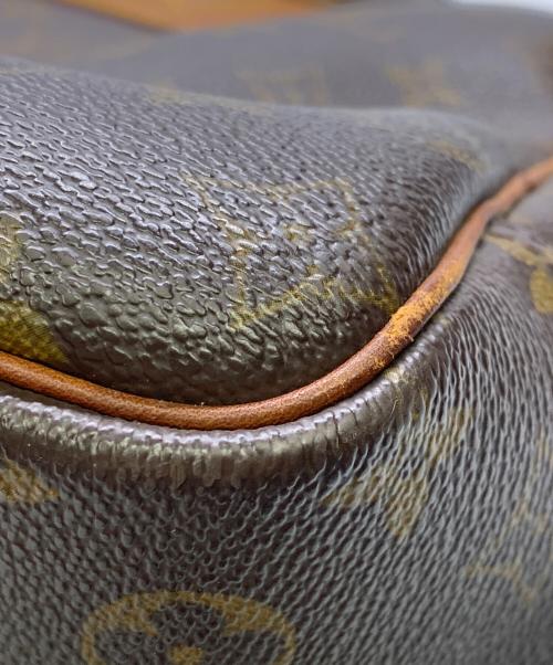 LOUIS VUITTON（ルイ ヴィトン）LOUIS VUITTON (ルイ ヴィトン) LOUIS VUITTON　モノグラム　ドーヴィル(ボーリングヴァニティ)　ハンドバッグ ブラウンの古着・服飾アイテム