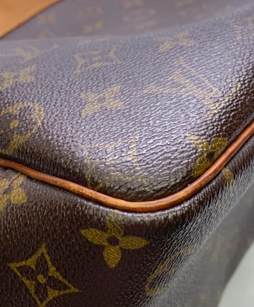 LOUIS VUITTON（ルイ ヴィトン）LOUIS VUITTON (ルイ ヴィトン) LOUIS VUITTON　モノグラム　ドーヴィル(ボーリングヴァニティ)　ハンドバッグ ブラウンの古着・服飾アイテム