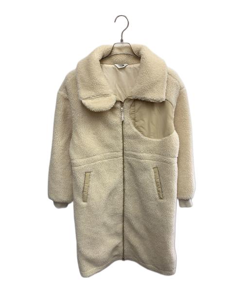 THE NORTH FACE（ザ ノース フェイス）THE NORTH FACE (ザ ノース フェイス) THE NORTH FACE　	アイボリー　ボアコート アイボリー サイズ:SIZE Sの古着・服飾アイテム