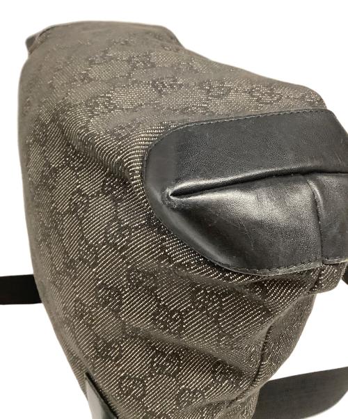 GUCCI（グッチ）GUCCI (グッチ) GUCCI　ブラック×ベージュ　ハンドバッグ ブラック×ベージュの古着・服飾アイテム