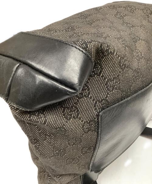 GUCCI（グッチ）GUCCI (グッチ) GUCCI　ブラック×ベージュ　ハンドバッグ ブラック×ベージュの古着・服飾アイテム