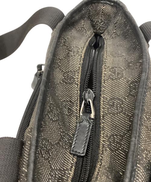 GUCCI（グッチ）GUCCI (グッチ) GUCCI　ブラック×ベージュ　ハンドバッグ ブラック×ベージュの古着・服飾アイテム