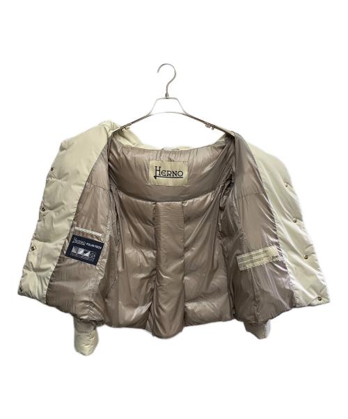 HERNO（ヘルノ）HERNO (ヘルノ) HERNO アイボリー ダウンジャケット アイボリー サイズ:SIZE 42の古着・服飾アイテム