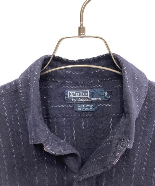 POLO RALPH LAUREN（ポロ・ラルフローレン）POLO RALPH LAUREN (ポロ・ラルフローレン) POLO RALPH LAUREN　ネイビー　長袖シャツ ネイビー サイズ:SIZE Mの古着・服飾アイテム