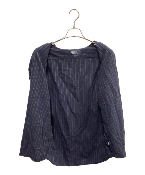 POLO RALPH LAUREN（ポロ・ラルフローレン）POLO RALPH LAUREN (ポロ・ラルフローレン) POLO RALPH LAUREN　ネイビー　長袖シャツ ネイビー サイズ:SIZE Mの古着・服飾アイテム