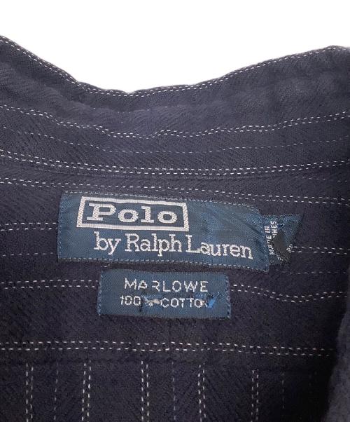 POLO RALPH LAUREN（ポロ・ラルフローレン）POLO RALPH LAUREN (ポロ・ラルフローレン) POLO RALPH LAUREN　ネイビー　長袖シャツ ネイビー サイズ:SIZE Mの古着・服飾アイテム