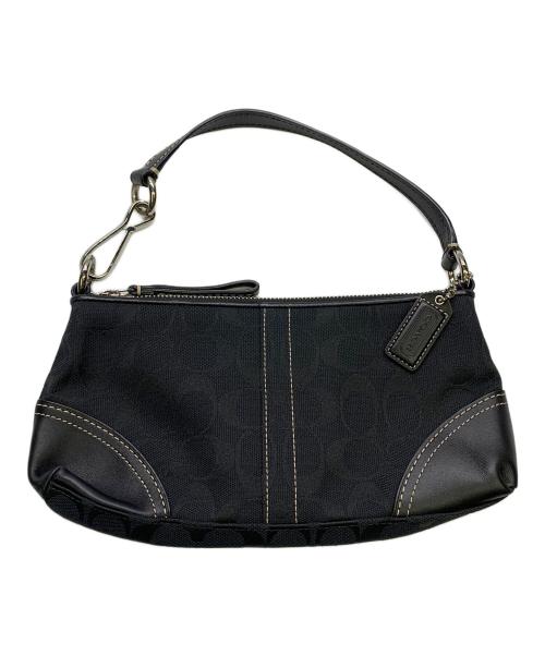 COACH（コーチ）COACH (コーチ) COACH　	ブラック　ハンドバッグ ブラックの古着・服飾アイテム