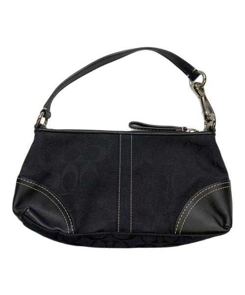 COACH（コーチ）COACH (コーチ) COACH　	ブラック　ハンドバッグ ブラックの古着・服飾アイテム