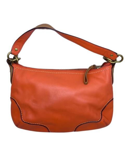 COACH（コーチ）COACH (コーチ) COACH　オレンジ　2WAYバッグ オレンジの古着・服飾アイテム