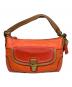 COACH（コーチ）の古着「COACH　オレンジ　2WAYバッグ」｜オレンジ