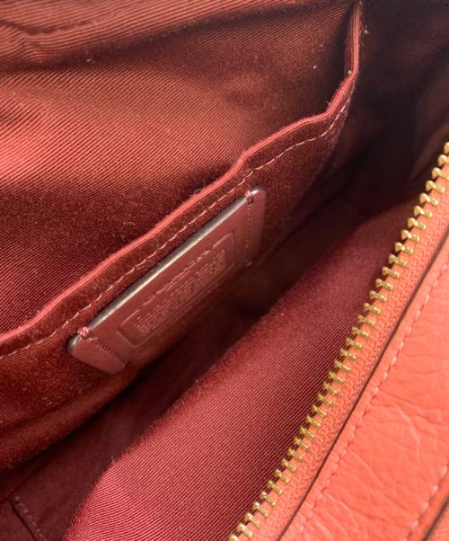 COACH（コーチ）COACH (コーチ) ホースアンドキャリッジ　ショルダーバッグ ピンクの古着・服飾アイテム