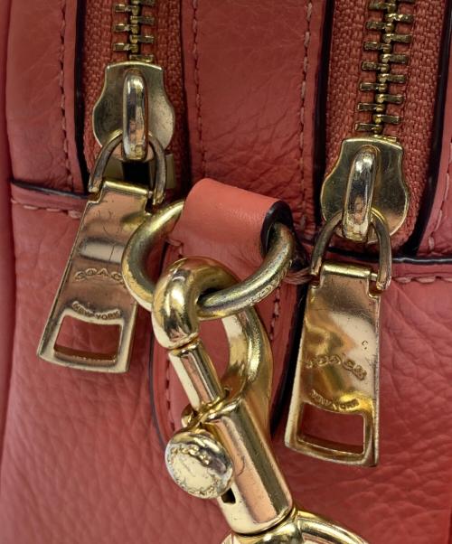 COACH（コーチ）COACH (コーチ) ホースアンドキャリッジ　ショルダーバッグ ピンクの古着・服飾アイテム