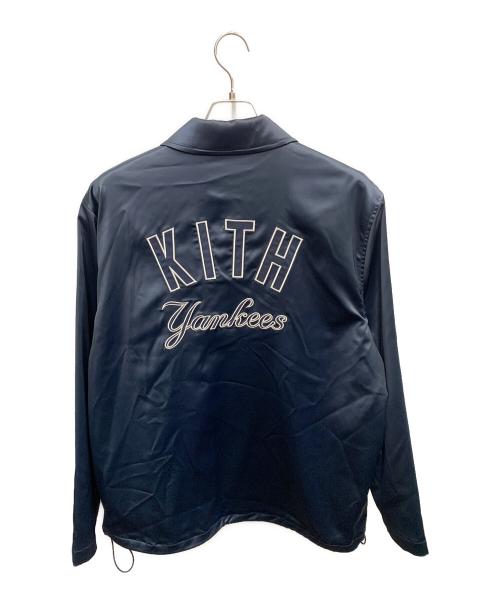 KITH（キス）KITH (キス) KITH　ネイビー　ヤンキース　コーチジャケット ネイビー サイズ:SIZE Mの古着・服飾アイテム