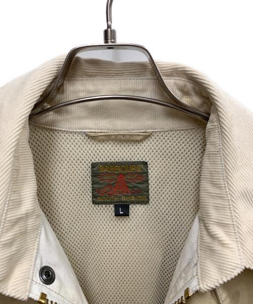 Barbour（バブアー）Barbour (バブアー) Barbour ベージュ カモフラージュ柄 フビデイル ーデッドジャケット ベージュ サイズ:SIZE Lの古着・服飾アイテム