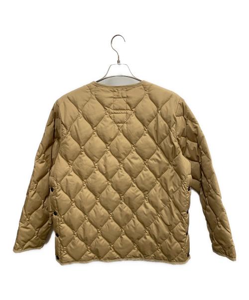 TAION（タイオン）TAION (タイオン) TAION　ベージュ　キルティングジャケット ベージュ サイズ:SIZE XLの古着・服飾アイテム
