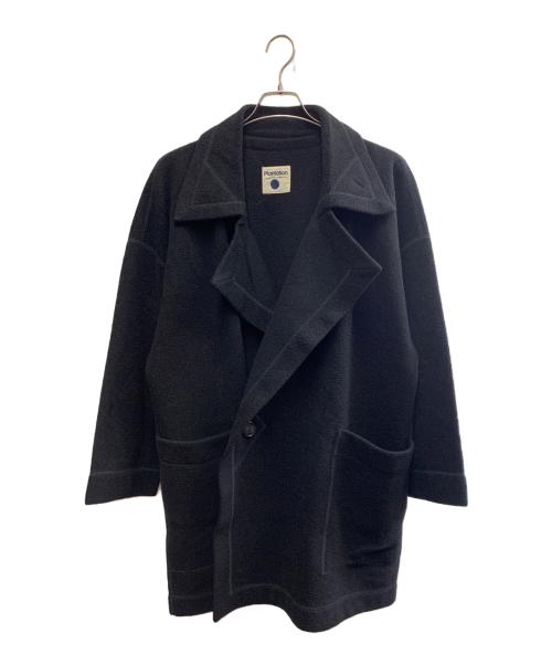 plantation（プランテーション）plantation (プランテーション) Plantation　ウールコート ブラック サイズ:Mの古着・服飾アイテム