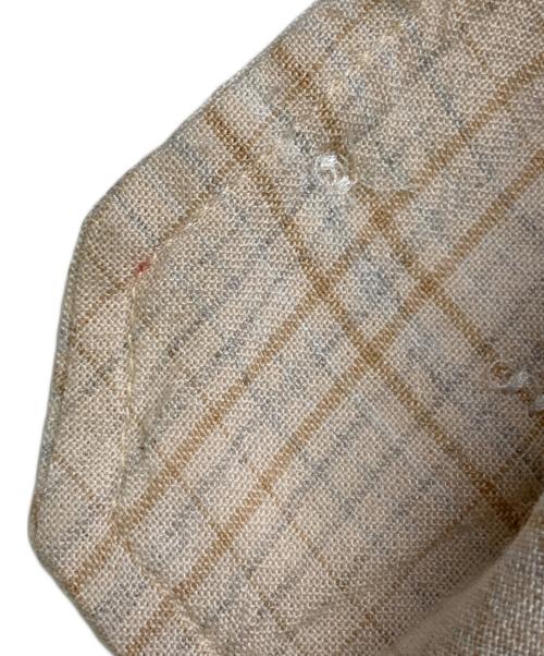 HOPE（ホープ）HOPE (ホープ) HOPE　ベージュ　ROOM SHIRT AIRY VANILLA CHECK　長袖シャツ ベージュ サイズ:SIZE 40の古着・服飾アイテム