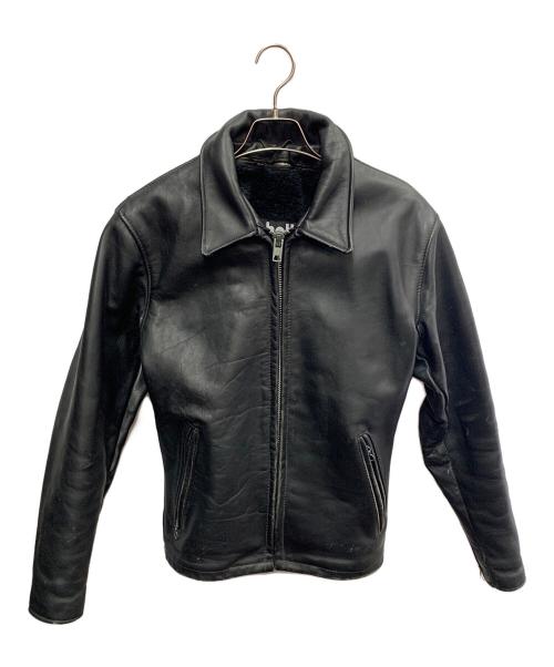 Schott（ショット）Schott (ショット) Schott　ブラック　レザーライダースジャケット ブラック サイズ:SIZE 38の古着・服飾アイテム