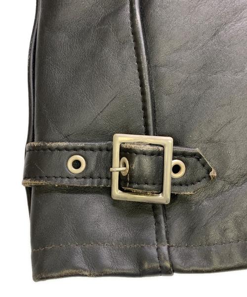 Schott（ショット）Schott (ショット) Schott　ブラック　レザーライダースジャケット ブラック サイズ:SIZE 38の古着・服飾アイテム